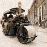 Steamroller circa 1917